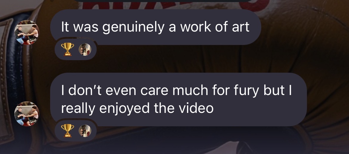 Viewer feedback: It was genuinely a work of art