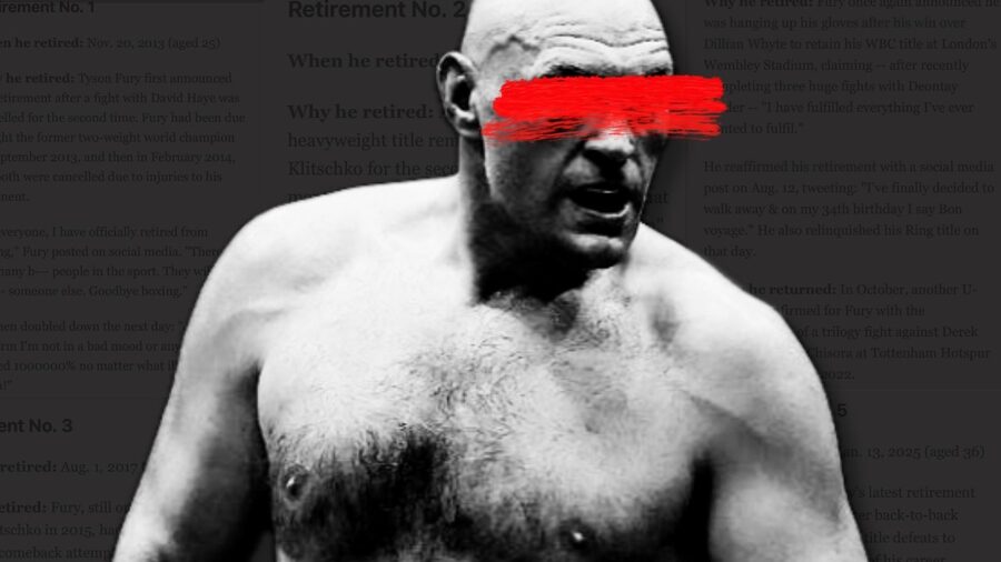 The Man Who Can't Stop Fighting - Tyson Fury video essay thumbnail